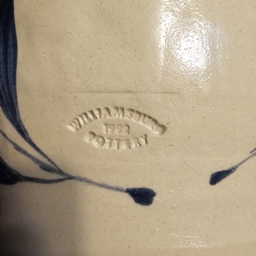 Hand Crafted Cobalt Salt Glaze Pitchers (Selling As Set) - Picture 9 of 10